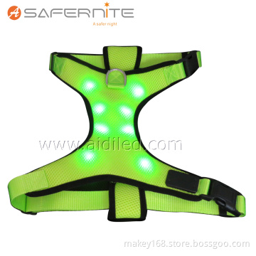 Led Light Up Glowing Led Pet Dog Harness